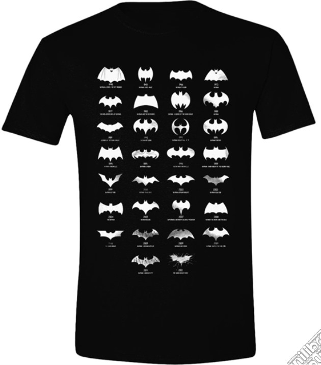 Batman - Logo Evolution (T-Shirt Uomo M) gioco di TimeCity