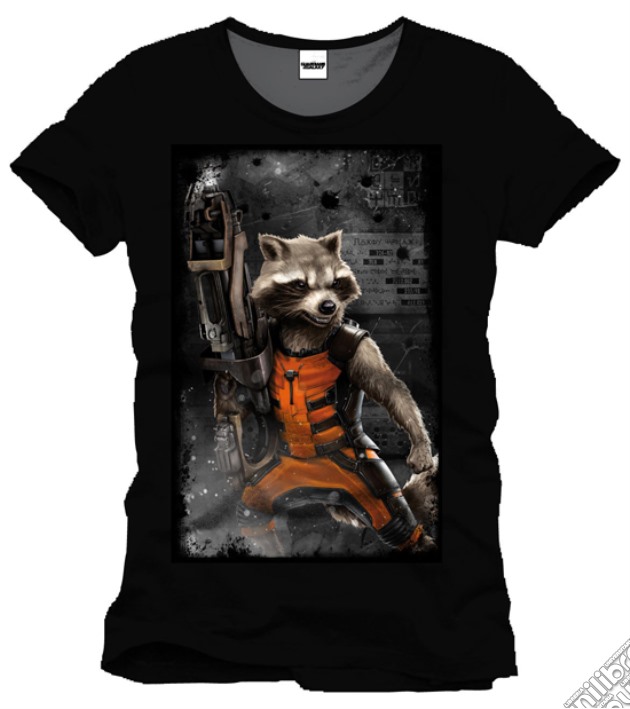 Guardians Of The Galaxy - Rocket (T-Shirt Uomo S) gioco di TimeCity