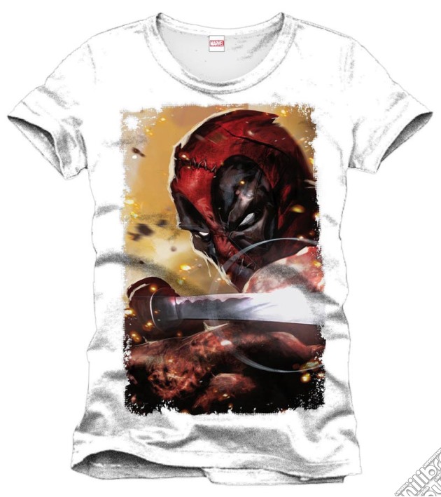 Deadpool - Sword Pose (T-Shirt Uomo XXL) gioco di TimeCity