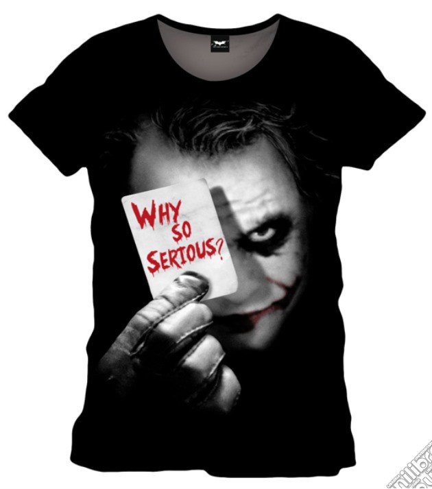 Dc Comics: The Dark Knight - Joker. Why So Serious? (T-Shirt Unisex Tg. M) gioco di TimeCity