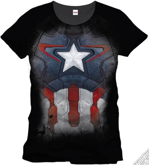 Avengers - Captain Suit (T-Shirt Uomo S) gioco di TimeCity