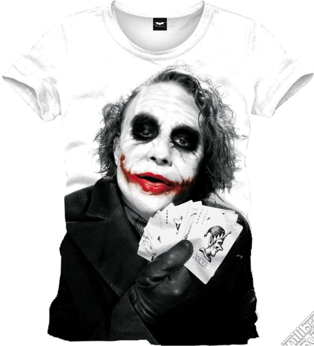 Batman - Dark Knight - Joker Poker (T-Shirt Uomo XXL) gioco di TimeCity