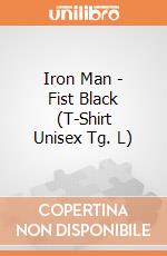 Iron Man - Fist Black (T-Shirt Unisex Tg. L) gioco