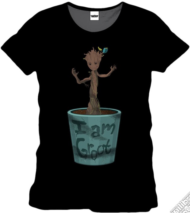 Guardians Of The Galaxy - I Am Groot Black (Unisex Tg. S) gioco di TimeCity