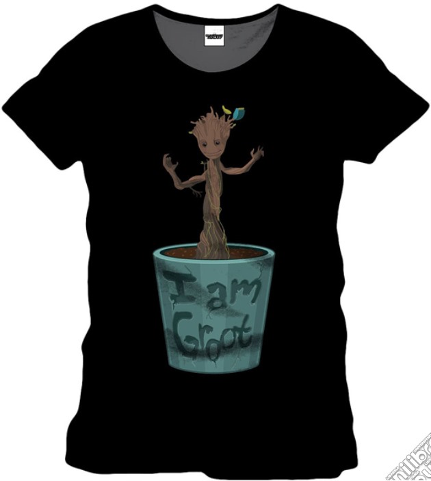 Guardians Of The Galaxy - I Am Groot Black (Unisex Tg. L) gioco di TimeCity