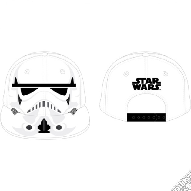 Star Wars - Trooper Mask Cap (Cappellino Unisex) gioco di TimeCity
