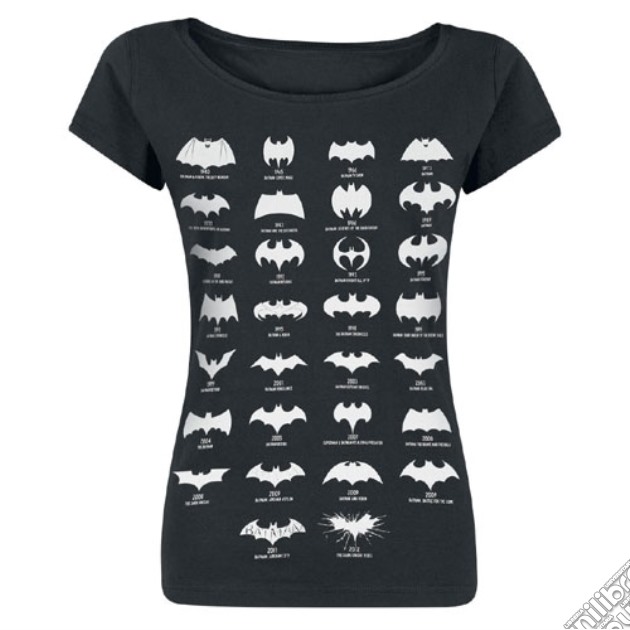 Batman - Logo Evolution Girls (T-Shirt Donna M) gioco di TimeCity