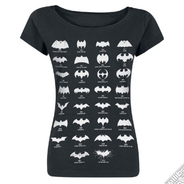 Batman - Logo Evolution Girls (T-Shirt Donna XL) gioco di TimeCity