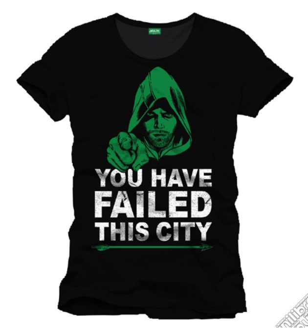 Arrow - You Have Failed Black (Unisex Tg. L) gioco di TimeCity