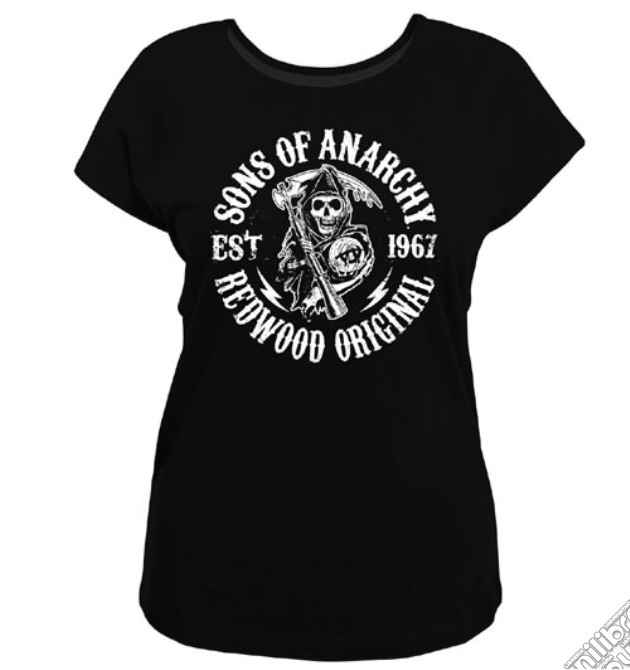 Sons Of Anarchy - Reaper Badge Girls (T-Shirt Donna S) gioco di TimeCity