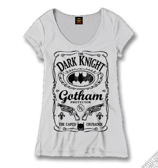 Batman - Gotham Protector White Girls (T-Shirt Donna S) gioco di TimeCity