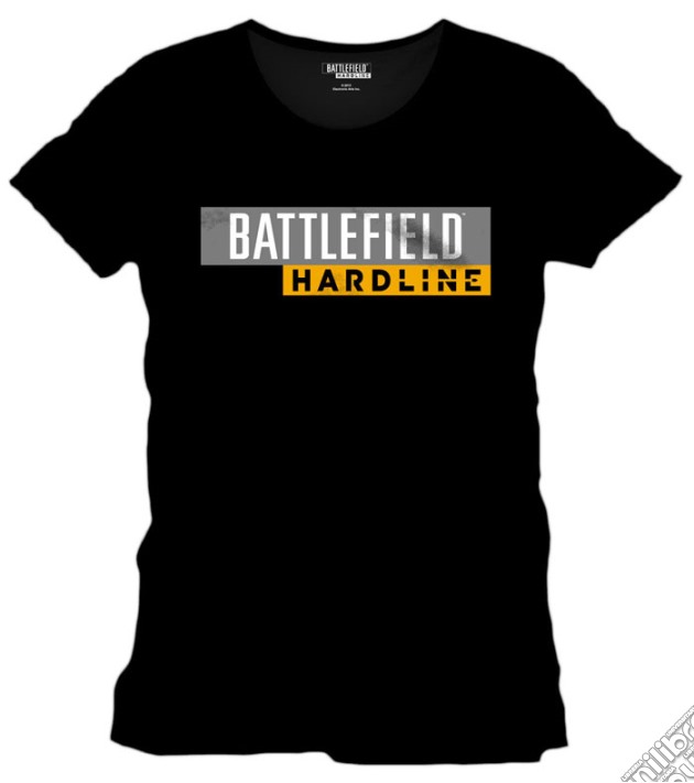 Battlefield Hardline - Hardline Logo Black (T-Shirt Uomo L) gioco di TimeCity