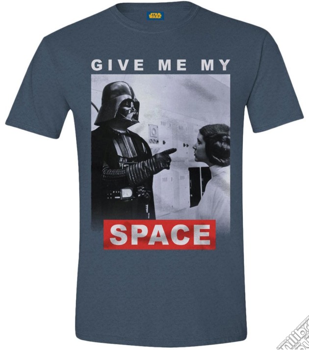 Star Wars - Give Me My Space Blue Melange (Unisex Tg. S) gioco di TimeCity