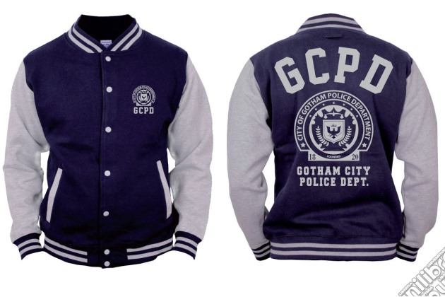 Batman - Gotham Police Department - Blu / Grigio (College Jacket Tg. XXL) gioco di TimeCity