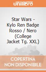Star Wars - Kylo Ren Badge Rosso / Nero (College Jacket Tg. XXL) gioco