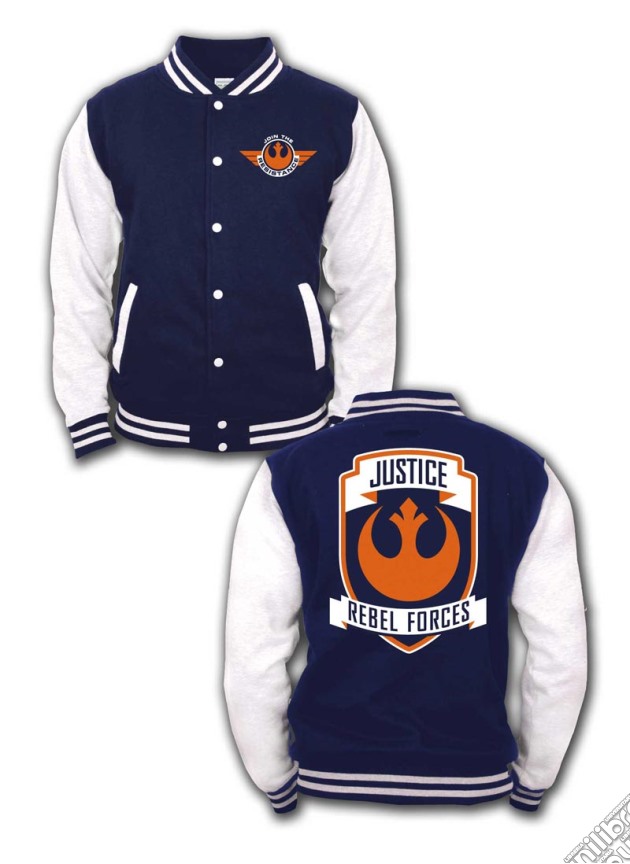 Star Wars - The Force Awakens - Rebel Forces - Blu / Bianco (College Jacket Tg. S) gioco di TimeCity