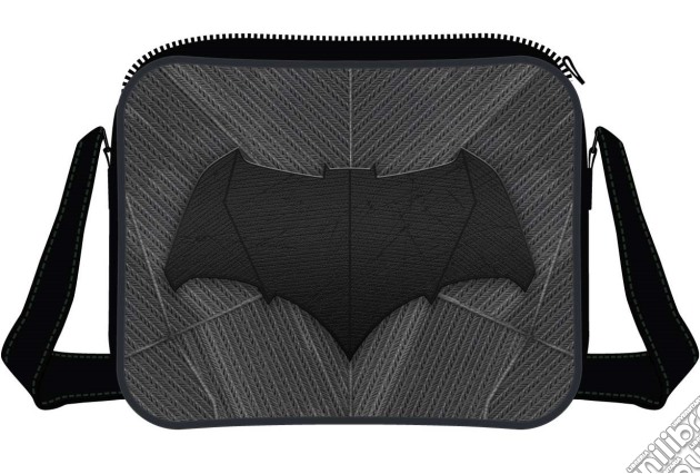 Batman Versus Superman - Batman Logo Messenger Bag Grey/Black (Borsa A Tracolla) gioco di TimeCity