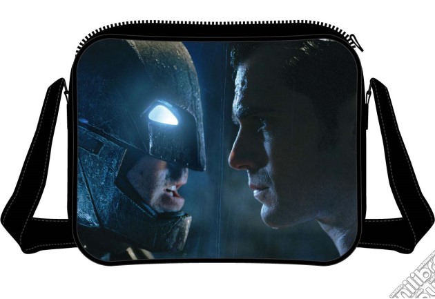 Batman Versus Superman - Face To Face Messenger Bag Black (Borsa A Tracolla) gioco di TimeCity
