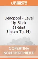 Deadpool - Level Up Black (T-Shirt Unisex Tg. M) gioco di TimeCity