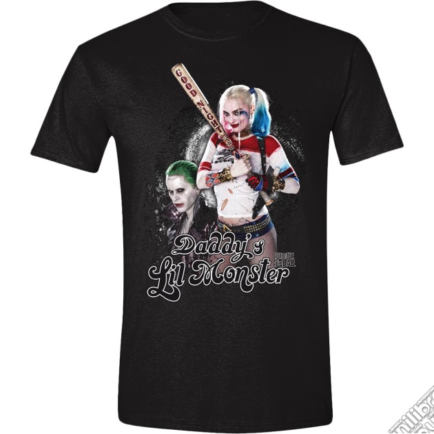 Suicide Squad - Daddy's Little Monster Black (T-Shirt Unisex Tg. M) gioco