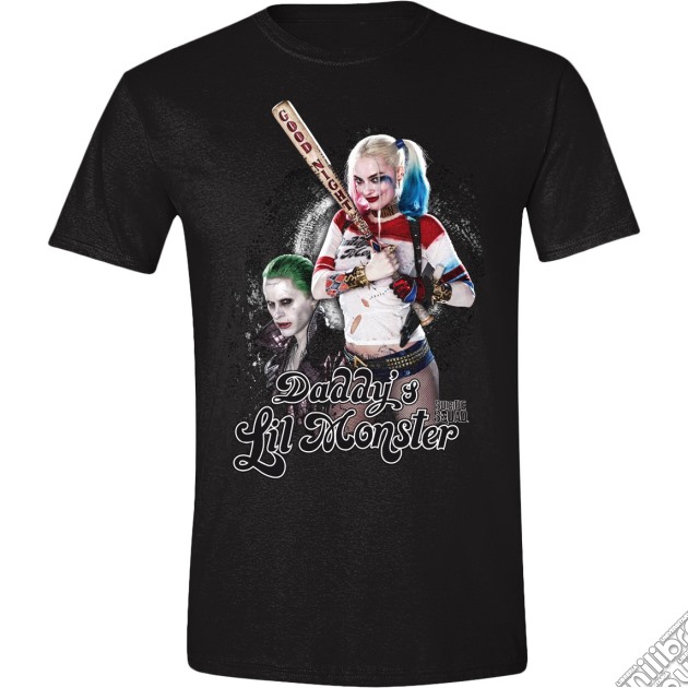 Suicide Squad - Daddy's Little Monster Black (T-Shirt Unisex Tg. XL) gioco