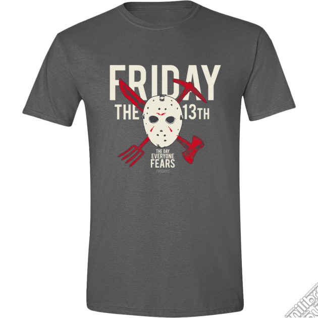 Friday The 13th - Crossing Weapons Anthracite (Unisex Tg. XL) gioco