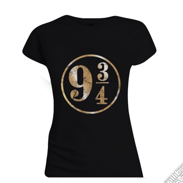 Harry Potter - 9 3 / 4 Black (T-Shirt Donna Tg. XL) gioco