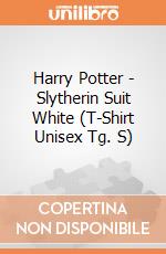 Harry Potter - Slytherin Suit White (T-Shirt Unisex Tg. S) gioco