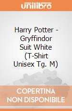 Harry Potter - Gryffindor Suit White (T-Shirt Unisex Tg. M) gioco