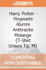 Harry Potter - Hogwarts Alumni Anthracite Melange (T-Shirt Unisex Tg. M) gioco