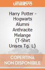 Harry Potter - Hogwarts Alumni Anthracite Melange (T-Shirt Unisex Tg. L) gioco