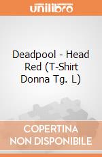 Deadpool - Head Red (T-Shirt Donna Tg. L) gioco di TimeCity