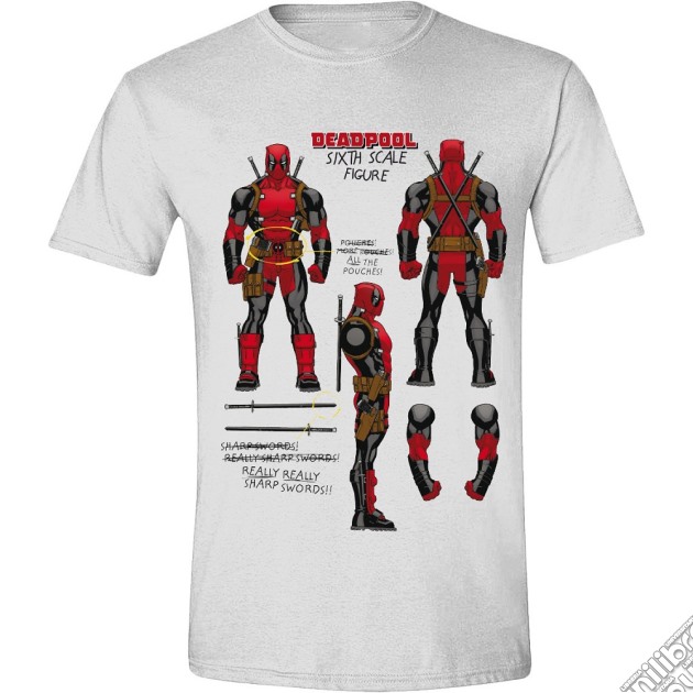 Deadpool - Scale Figure (T-Shirt Unisex Tg. S) gioco di TimeCity