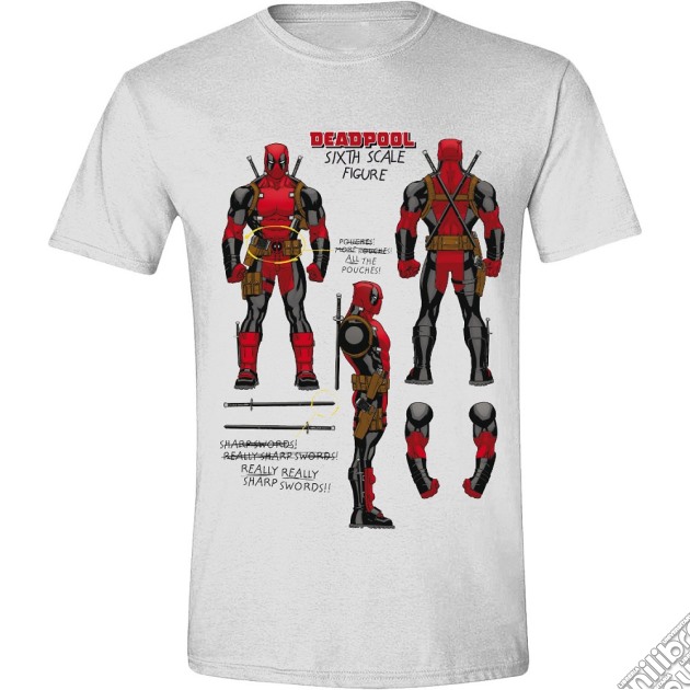 Deadpool - Scale Figure (T-Shirt Unisex Tg. L) gioco di TimeCity