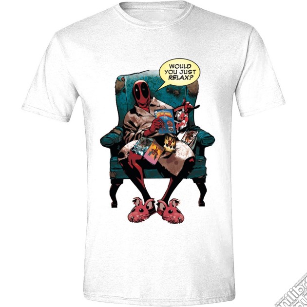 Deadpool - Relax (T-Shirt Unisex Tg. S) gioco di TimeCity
