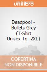 Deadpool - Bullets Grey (T-Shirt Unisex Tg. 2XL) gioco di TimeCity