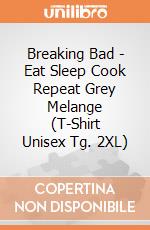 Breaking Bad - Eat Sleep Cook Repeat Grey Melange (T-Shirt Unisex Tg. 2XL) gioco