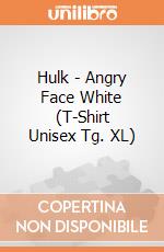 Hulk - Angry Face White (T-Shirt Unisex Tg. XL) gioco