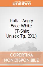 Hulk - Angry Face White (T-Shirt Unisex Tg. 2XL) gioco
