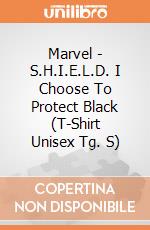 Marvel - S.H.I.E.L.D. I Choose To Protect Black (T-Shirt Unisex Tg. S) gioco