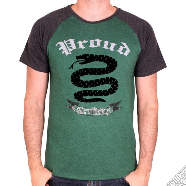 Harry Potter - Proud Slytherin Green (T-Shirt Unisex Tg. S) gioco