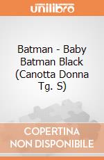 Batman - Baby Batman Black (Canotta Donna Tg. S) gioco di TimeCity