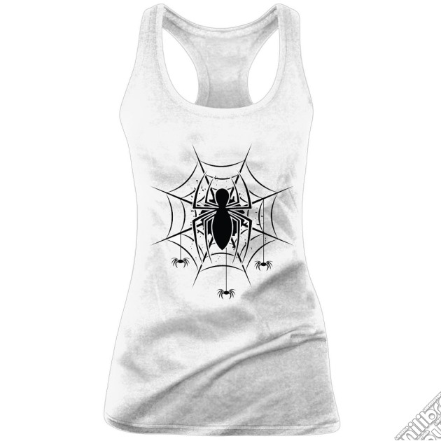 Spider-Man - Spider Web White (Canotta Donna Tg. XL) gioco di TimeCity