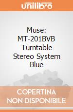 Muse: MT-201BVB Turntable Stereo System Blue giochi