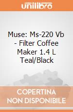 Muse: Ms-220 Vb - Filter Coffee Maker 1.4 L Teal/Black giochi