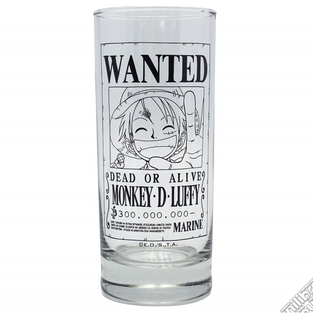 One Piece - Glass Luffy Wanted gioco di ABY Style