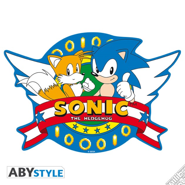 Sonic - Mousepad - Opening Logo - In Shape gioco di ABY Style