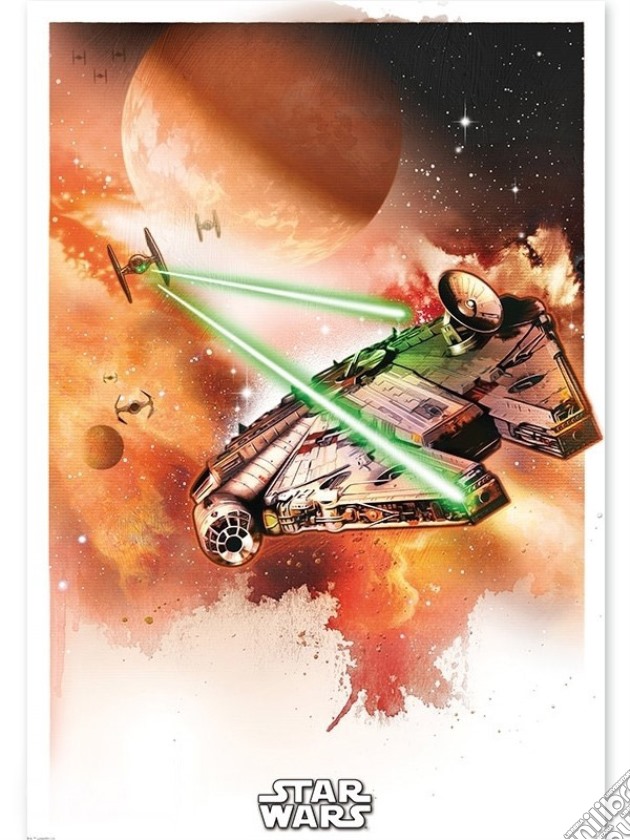 Poster Star Wars - Millenium Falcon gioco di GAF