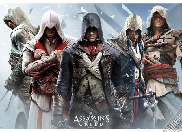 Poster Assassin's Creed - Group gioco di GAF