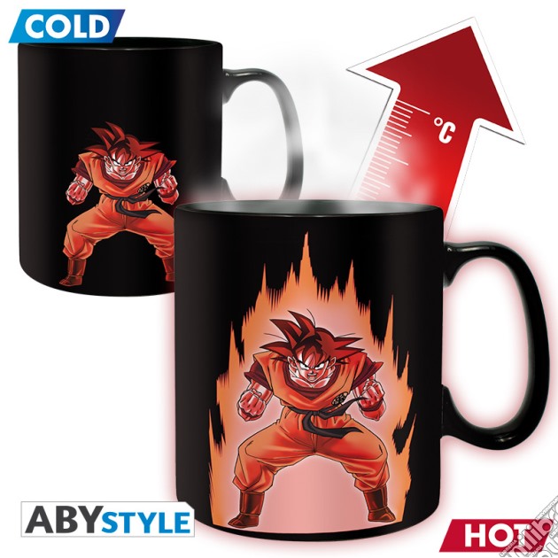 Dragon Ball Z: ABYstyle - Goku (Mug Heat Change 460 ml / Tazza Termosensibile) gioco di ABY Style